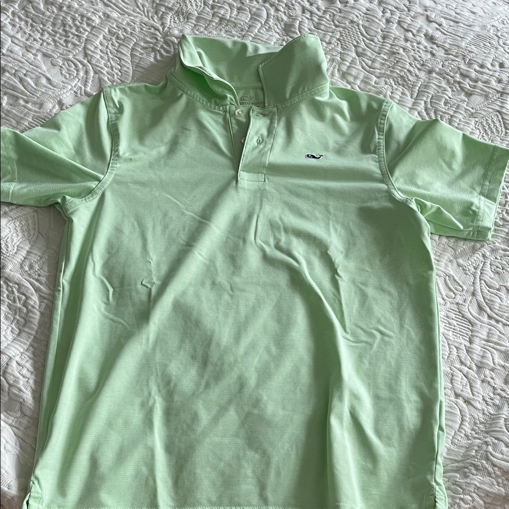 Light Green Polo Shirt Vineyard Vines